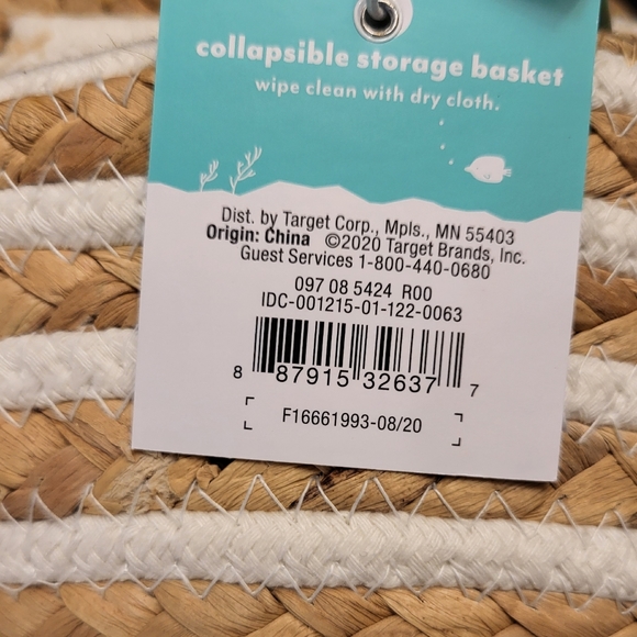 PILLOWFORT COLLAPSIBLE STORAGE BASKET - Picture 5 of 5